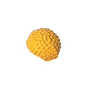 [Gobricks] GDS-2154 toptan yapı taşı parçaları Mini şekil saç kabarcık tarzı (Afro) 87995 562374 - Product Image 2