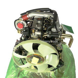 Motor Diésel Usado 4JB1-TC de Alta Calidad, Original de Japón, Garantizado en las Mejores Condiciones, y Caja de Cambios 4JB1 4JB1T - Product Image 1