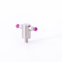 Billes de rubis anti-corrosion Chuanyi en gros, diamètre 0,3~1,2 mm, trou aveugle 0,15~0,80 mm, IP54, pour télémètres laser 6.0x