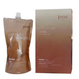 Crema alisadora de cabello JiaYing Rose Herbal Ionic tres en uno 800ml - Product Image 5