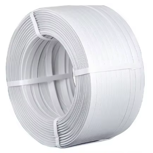 شريط تغليف أبيض شفاف 10 كجم أوتوماتيكي وشبه أوتوماتيكي مزدوج الغرض عالي قوة الشد من مواد خام نقية من البولي بروبيلين بعرض 1.2 سم - Product Image 2