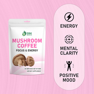 Café de hongos más vendido, con leche, aumenta la energía, reduce la fatiga, apoya la inmunidad y revitaliza, en polvo. - Product Image 3