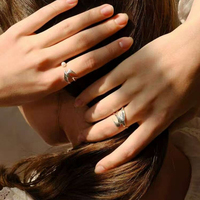 Bague ajustable en forme d'oiseau hirondelle, plaquée argent, en cuivre, avec perle d'eau douce, bague statement animale, accessoires quotidiens minimalistes