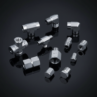 FD-LOK Accesorios de Tubería de Acero Inoxidable, Acero al Carbono y Latón, Rosca NPT ISO, Codo, Conexión en T, Acoplamiento, Buje, Tapón, Unión, Alta Presión