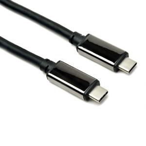 สาย Super Speed USB 4.0 ชนิด Type C to Type C ยาว 1.2 เมตร หุ้มด้วยไนลอน ฟังก์ชั่นอัจฉริยะ รองรับกระแสไฟ 6A สำหรับคอมพิวเตอร์ Android ผลิตจากโลหะผสมสังกะสี - Product Image 1