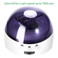 Mini centrifugeuse PCR BemedikPRP D1008 7000 tr/min 2680xg en plastique, centrifugeuse de laboratoire portable