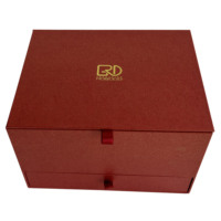 Boîte à tiroirs multifonctionnelle haut de gamme ROGOOD, emballage cadeau en papier rigide de luxe pour parfum haut de gamme et cadeaux de luxe P2191
