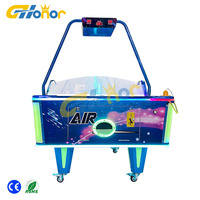 Machine de jeu d'air hockey Star de luxe à monnayeur pour 2 joueurs, avec interface en anglais, pour enfants et adultes - Meilleures ventes