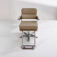 [ECCLIM] ZENITH 200 (démontable) EC-015 Fauteuil de Barbier Commercial en Acier Inoxydable Design Moderne Origine Corée Officiel Facile à Assembler