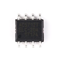 ACS712ELCTR-20A-T Sensor Arus Efek Hall IC ±20A Deteksi Arus AC DC Output Analog SOIC8