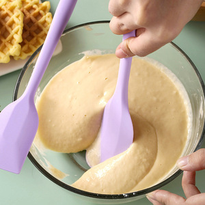 Spatule en silicone, couteau à pâtisserie, ensemble d'outils pour étaler le beurre, résistant au four et au lave-vaisselle, pour la pâtisserie - Product Image 1