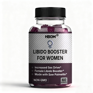 OEM ODM Private Label Sägepalmenextrakt Natürlicher Libido-Booster für Frauen Kräuter-Gummis Gummibonbons Dosierung für Männer und Frauen - Product Image 1