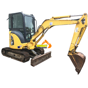 รถขุดขนาดเล็ก Komatsu PC35MR มือสอง น้ำหนัก 3.5 ตัน ชั่วโมงการใช้งานต่ำ เครื่องยนต์ ชิ้นส่วนเกียร์ รุ่นปี 2018 บุ้งกี๋ขนาด 0.2 เมตร กำลัง 21 กิโลวัตต์ - Product Image 1