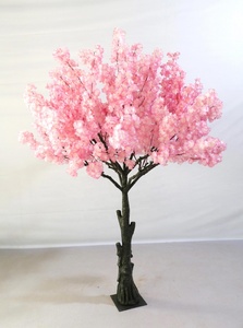 Centro de Mesa para Boda con Árbol de Cerezo de 3m, en Oferta, Maceta Grande con Flores Lila y Blancas, 7 Árboles de Cerezo de 3m - Product Image 4