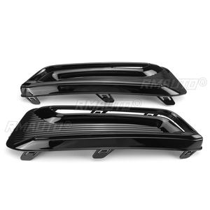 Pair Front Bumper Fog <b>Light</b> Grille Grill for Chevrolet Impala 2014-2019 Front Fog Lamp <b>Cover</b> Trim Surround Grill Protector - Product Image 2