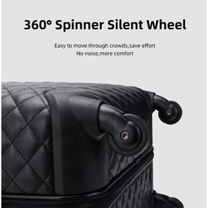 ชุดกระเป๋าเดินทาง 6 ชิ้น ขนาด 24 นิ้ว พร้อมกุญแจรหัสล็อค ล้อหมุนได้ วัสดุ PU กันน้ำ ขายส่งจากโรงงาน สำหรับการค้าต่างประเทศ - Product Image 3