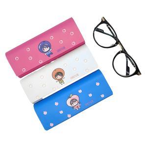 Caja <span class=keywords><strong>de</strong></span> <span class=keywords><strong>gafas</strong></span> <span class=keywords><strong>de</strong></span> dibujos animados portátil a prueba <span class=keywords><strong>de</strong></span> presión hecho a mano chica retro literario miopía al por mayor - Product Image 5