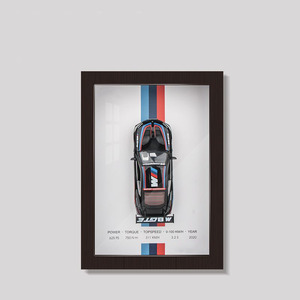 360 <b>Degree</b> Rotation AE86 Metal Drift Car Ornament Wall & Display Shelves Alloy Diecast Static Car Model Vehicle Collection Gift - Product Image 5