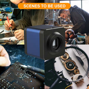 Cámara Microscópica Electrónica Industrial FHD 1080P 12MP de Venta al Por Mayor de Fábrica con Funciones de Medición, Foto, Video y Almacenamiento - Product Image 6