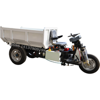 LK270AC Mini camion à benne basculante électrique/tricycle à cargaison électrique/camionnette à ordures Chili