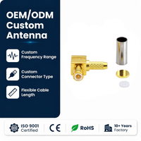 Module GPS sans fil, connecteur mâle MCX 50 Ohm, fiche coaxiale RF plaquée or pour antenne PCB, prise en charge OEM, haute précision