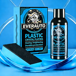 プラスチック復元剤 ブラック 50ml 疎水性 ブラックプラスチック復元剤 クリスタルコーティング プラスチック用 - Product Image 2