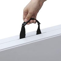 Table pliante moderne de 6 pieds en plastique HDPE, mobilier d'extérieur portable, table de pique-nique pliable pour les événements au parc et au jardin