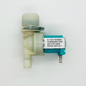 Solenoid Valve DC62-30312J 3/8 In Port For Washing Machine Water <b>Control</b> AC 110V - Product Image 1