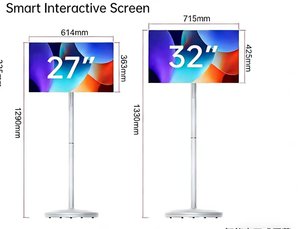 Televisor Inteligente Portátil para Baño de 24/27/32 Pulgadas FHD de Fábrica, 2.ª Generación (6)GB RAM+128GB Android 14 con Certificación EDLA, Blanco, Wi-Fi, con Ruedas, 24 Pulgadas - Product Image 5