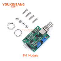 Sonda de Electrodo de pH No Recargable, Sensor de Valor de pH, Módulo de Monitoreo de Adquisición de Datos de Grado Ácido-Base, pH0-14