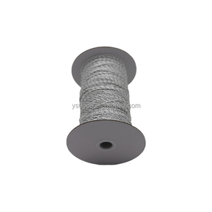 1.0mm White High Strength Reflective Braided <strong>Rope</strong> Soft UHMWPE And Polypropylene Material For Outdoor Camping Tent Guy Line - Product Image 2