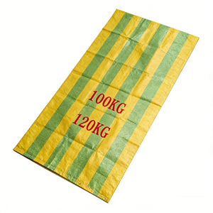 Sacs en PP tissés en polypropylène pour l'emballage de maïs et d'aliments pour animaux, 100 kg et 120 kg, avec impression personnalisée, pour le Burkina Faso et le Ghana - Product Image 1