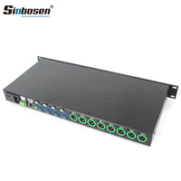 Sinbosen数字音频均衡器处理器AS-4.8处理器de音频4输入8输出效果处理器