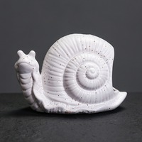 Brûleur d'encens créatif et écologique en céramique chinoise en forme d'escargot, diffuseur d'arômes religieux pour la décoration intérieure