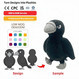 Produttore <span class=keywords><strong>di</strong></span> Giocattoli in Peluche Personalizzati, Set <span class=keywords><strong>di</strong></span> Tre Corvi Morbidi con Portachiavi, Decorazioni <span class=keywords><strong>di</strong></span> Halloween, Peluche Personalizzati <span class=keywords><strong>di</strong></span> Personaggi Solari - Product Image 1