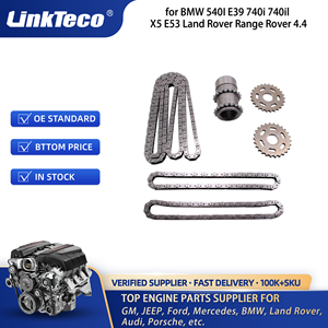 Juego de cadena de distribución, Kit de piezas de motor de Gas para 96-06 <span class=keywords><strong>BMW</strong></span> M62B44 N62B44 M62B35 M62B46 LAND ROVER RANGE ROVER III L322 Fit 3,5 4,4 4,6 - Product Image 5