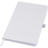 Bloc-notes Fabianna à couverture souple en papier froissé, reliure thermique disponible, formats B6, B5, A6, avec couverture en carton et papier offset.