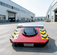 Chariots électriques haute capacité 60T 120A avec freinage d'urgence sécurisé pour le remorquage d'équipements lourds