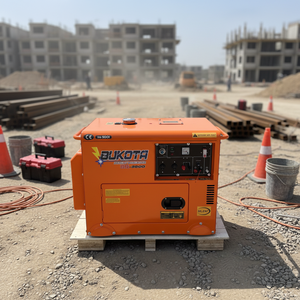 無声電気ディーゼル発電機5KW 10KW 220V定格電圧60HZ周波数ポータブル三相ブラシレス2KW - Product Image 4