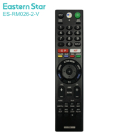 Télécommande ES-RM026-2-V au prix d'usine pour RMF-TX300U RMF-TX310U, remplacement des contrôleurs vocaux Sony pour téléviseurs LCD/LED HDTV