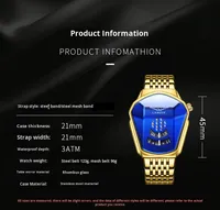 Reloj de Cuarzo Moderno para Hombre, Estilo Nuevo, Personalizado, Creativo, Combinable con Todo, Digital, Correa de Acero de 42 mm, de Alta Gama, Nuevo Concepto, Genial