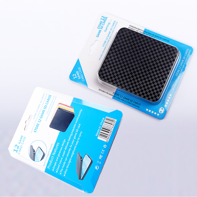 Whosale Hard Shell Shockproof 12 in 1 Game Cards Case  game cards Box Games Storage Accessories For Nintendo