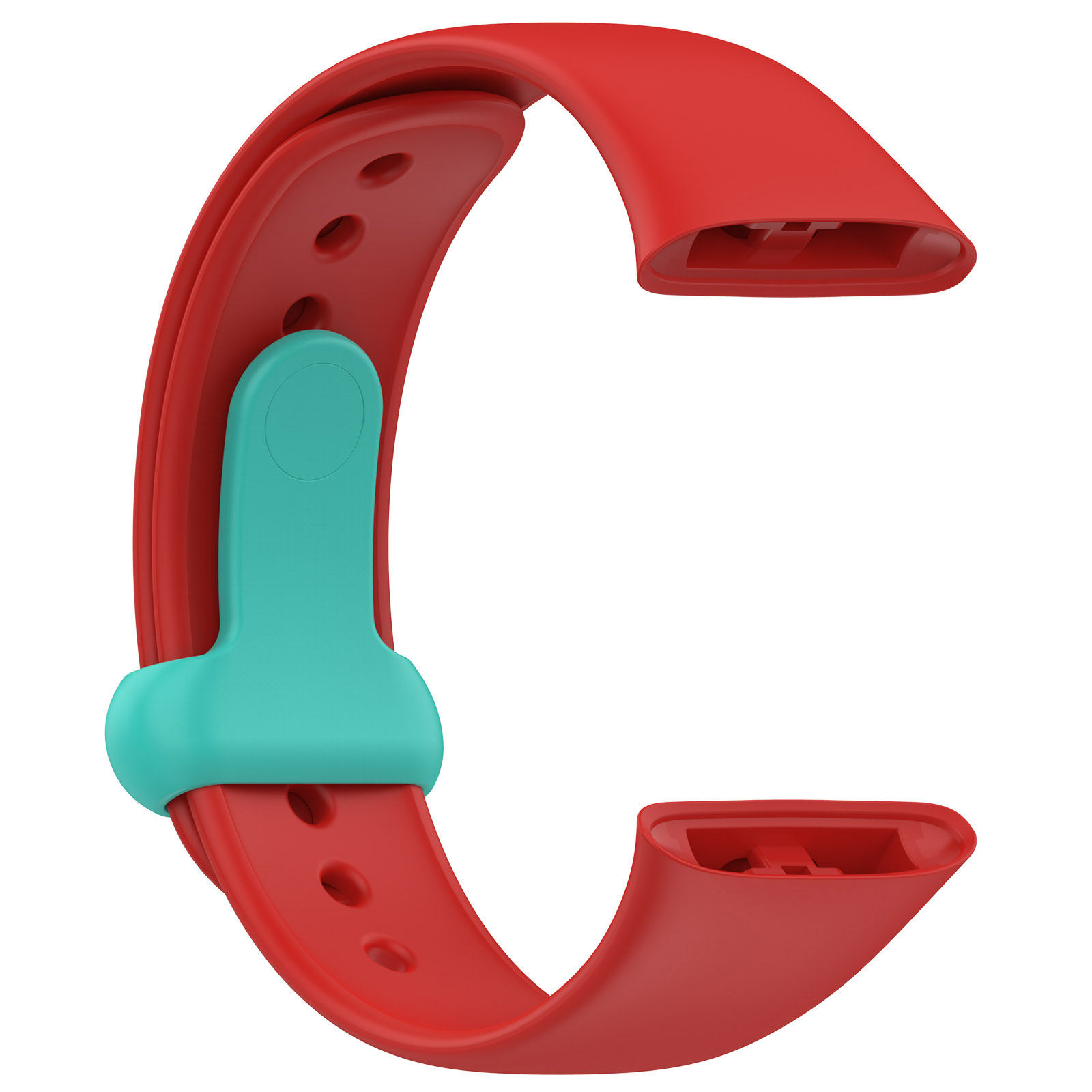 Red +Teal buckle