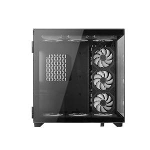 Boîtier d'ordinateur ATX de tour moyenne pour e-sport transfrontalier, vue panoramique ATX, côté en verre, refroidissement par eau, trois vues panoramiques en verre - Product Image 3