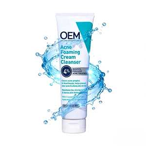 Nettoyant Visage Purifiant à l'<span class=keywords><strong>Acide</strong></span> <span class=keywords><strong>Salicylique</strong></span> Anti-Acné <span class=keywords><strong>et</strong></span> Contrôle du Sébum OEM ODM - Product Image 1