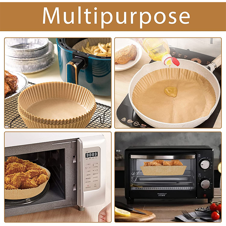 Маслонепроницаемый набор одноразовых вкладышей, 5,8 кварт, пергамент, 50 шт., прямоугольная бумажная Фольга для фритюрницы