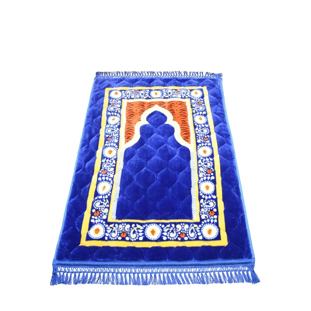 Printed quilting islamic janamaz prayer mat from turkey