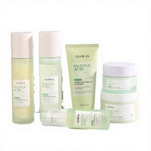 Kit de Cuidado Facial de 6 Piezas para Control de Grasa, Exfoliante y Anti-Imperfecciones, Crema Limpiadora Profunda, Refinadora de Poros, Equilibrante, con Ácido Salicílico, Coreano - Product Image 2