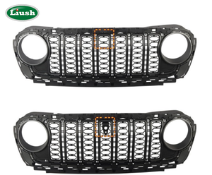 Grille de pare-chocs avant Liush <span class=keywords><strong>prix</strong></span> usine pour <span class=keywords><strong>Jeep</strong></span> <span class=keywords><strong>Wrangler</strong></span> 2018-2024 Grille de protection ABS Modification de voiture Kits de mise à niveau de haute qualité - Product Image 3