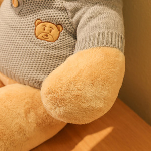 New <b>Cute</b> Large Teddy <b>Bear</b> Plush Pillow, Sleeping Companion & Stuffed Animal Gift for Kids & Valentine Day - Product Image 5